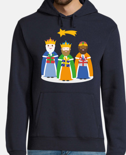 Men, hoodie, navy