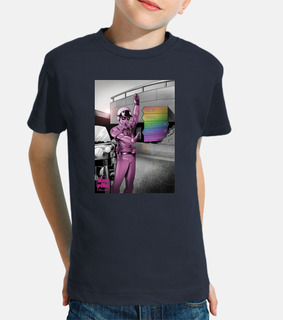 men in pink police