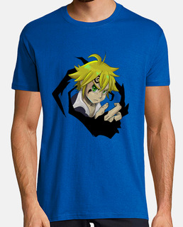 Men, short sleeve, royal blue, high quality