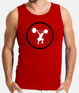 Men's t-shirt, Tank top, Red
