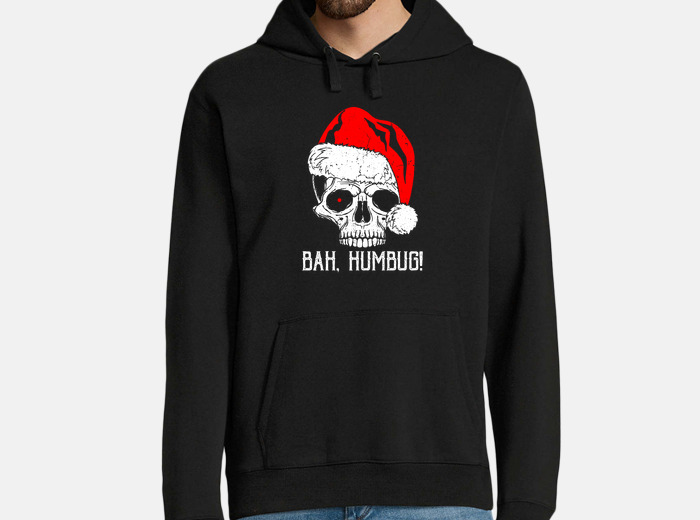 Merry christmas bah humbug pajama hoodie tostadora