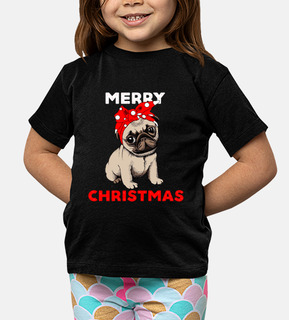 merry christmas puppy dog cute gift