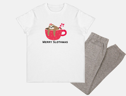 Merry Slothmas Pajamas