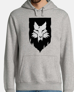 meth wolf flag - felpa con cappuccio