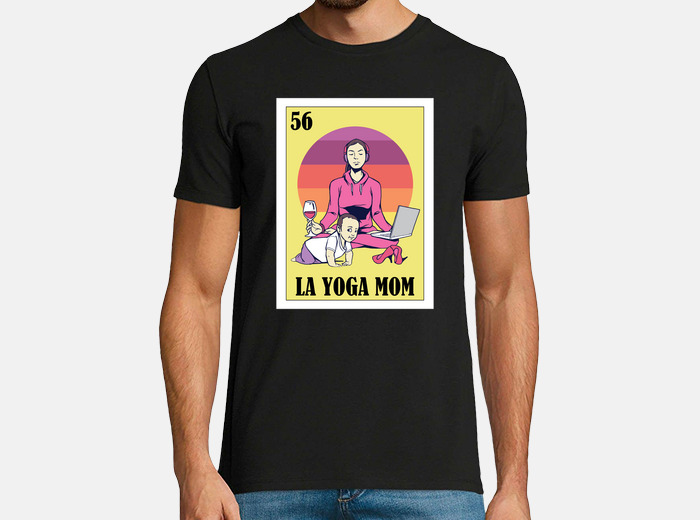 Loteria Mexicana - Mexican Spanish Yoga Mom Lottery Design