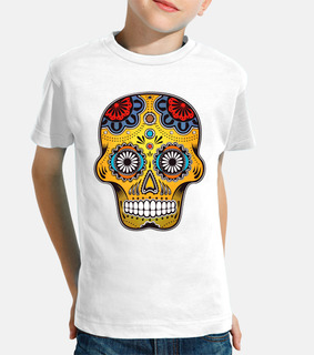 mexico color skull