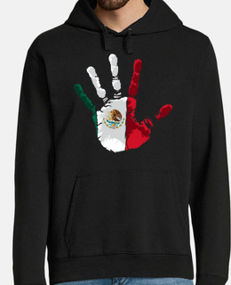 Mexico Flag  Mexican Hand Print  Hecho En Mexico