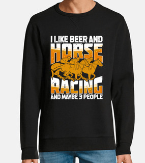 mi piace la birra e le corse di cavalli