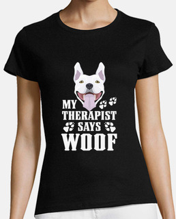 mi terapeuta hace guau bull terrier