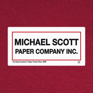 Camisetas Michael Scott Paper Company Inc.