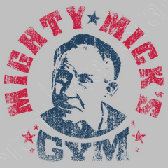 Mighty mick's gym (rocky) t-shirt | tostadora