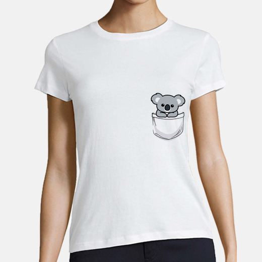 Tee Shirt Mignon Petit Koala Dans La Poche Tostadora Tee Shirt Mignon Petit Koala Dans La Poche Tostadora