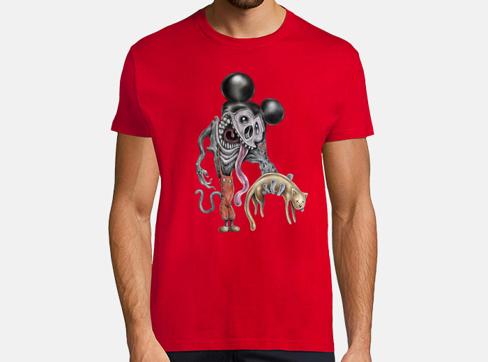 Camiseta mikimaus chico rojo laTostadora