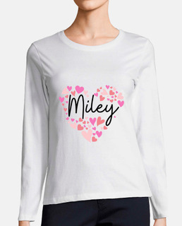 miley coeurs rouges et roses