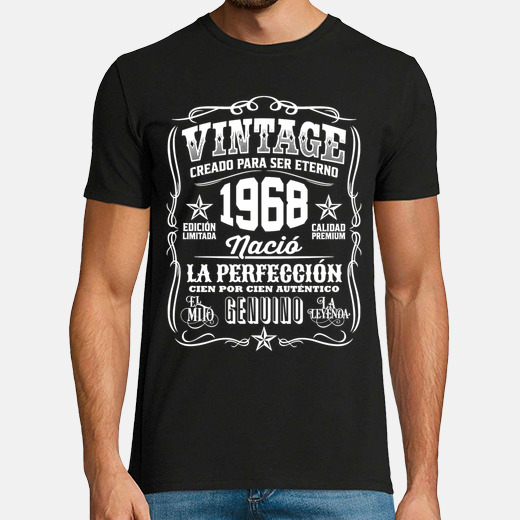 Tee Shirt Millesime 1968 52 Anniversaire 52 Ans Tostadora Fr