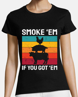 MIND IF I SMOKE   Funny BBQ Smoker