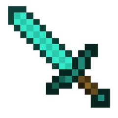 Minecraft espada diamante Colombia