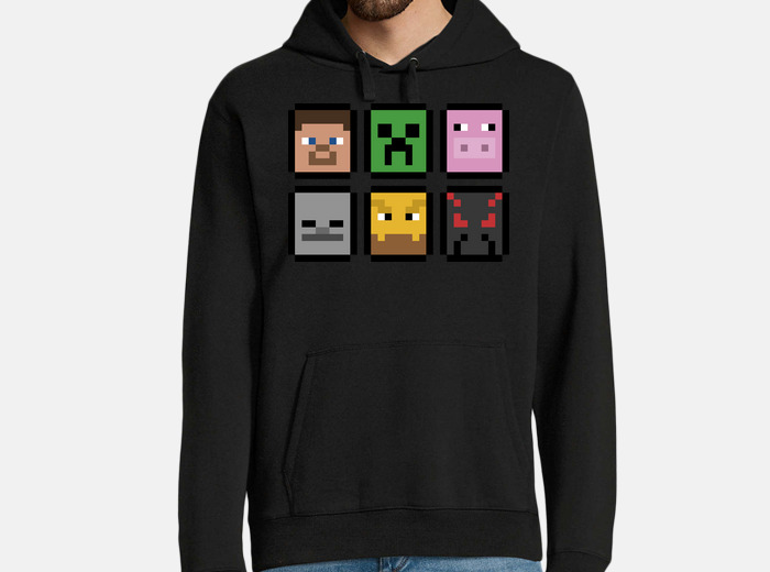 Sudaderas discount de minecraft