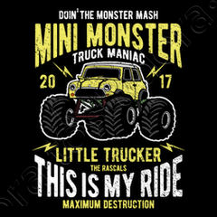 Playera mini monster truck laTostadora M xico