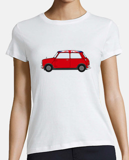 mini rosso. donna,
