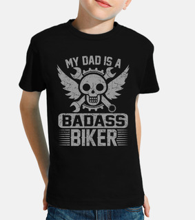 mio padre è un motociclista tosto