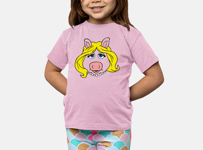 Miss piggy kids t shirt tostadora