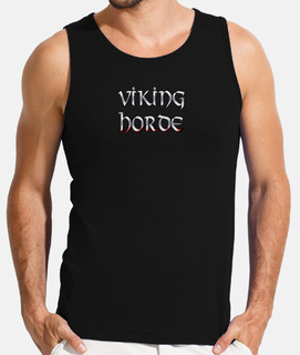 mjolnir viking horde guy, without sleeves, black