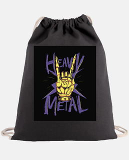 mochila de metal pesado