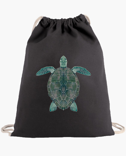 Mochila saco con cuerdas Mochila tortuga