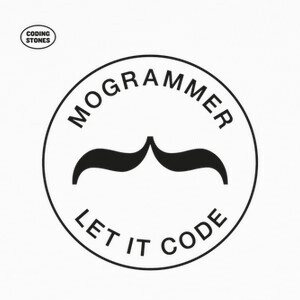 T-shirt mogrammer con logo nero