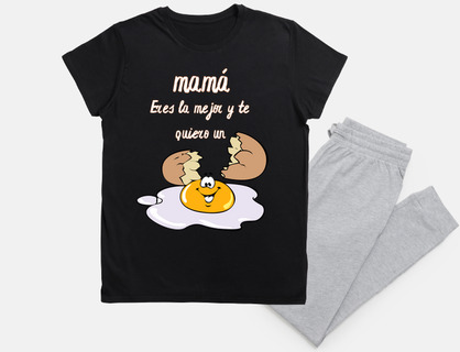 mom i love you a white egg