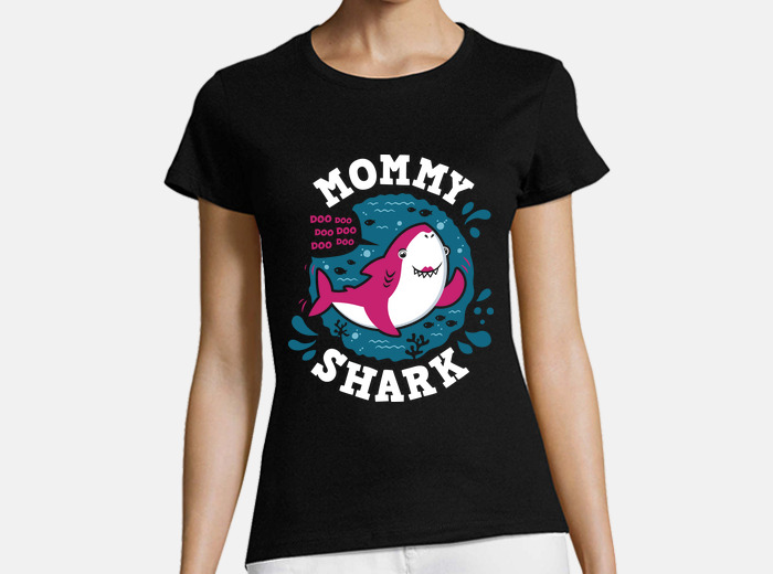 Mommy shark t shirt tostadora