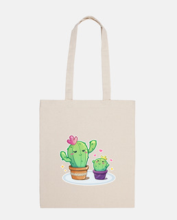 mommy cactus - cotton bag