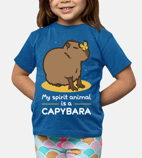 mon esprit animal est un capybara