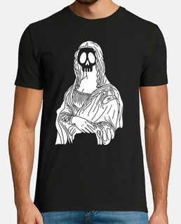 mona lisa calavera blanca