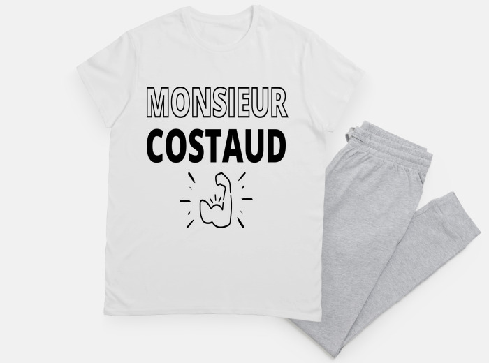 T shirt monsieur discount costaud