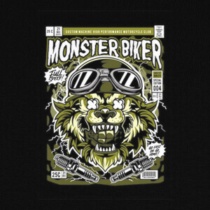 monster biker T-shirts