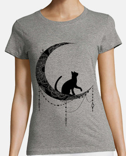 moon mandala - short sleeve t- t-shirt