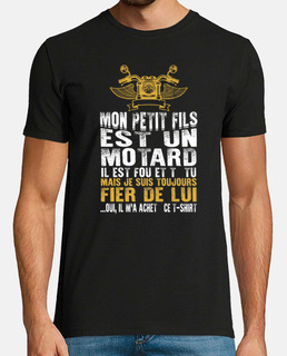 Motard Tshirt La Moto Petit Fils Grand Pre Vintage Cadeau Pour Hommes Petit Ami Pre Amis