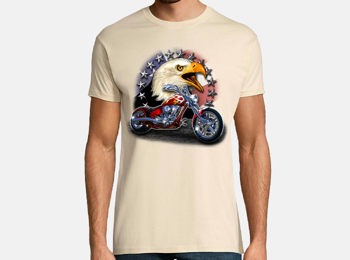 Camiseta moto aguila | laTostadora