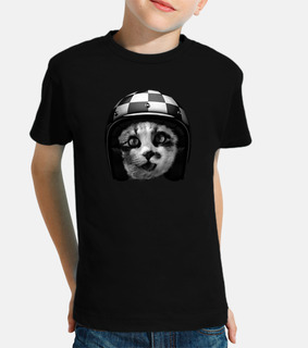 motociclista gatto