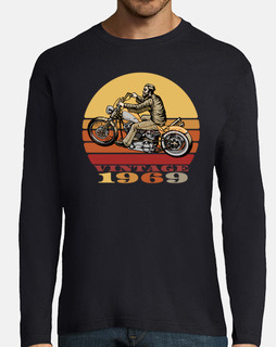 Motociclista vintage