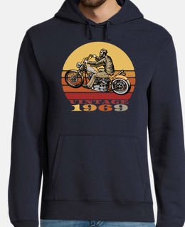 Motociclista vintage