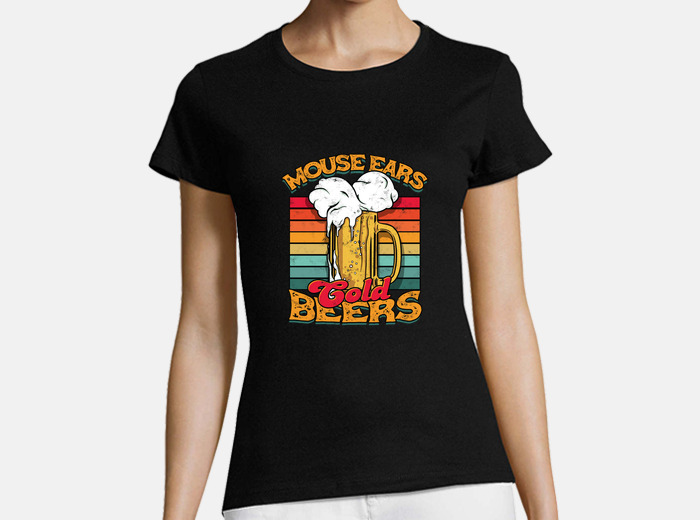 mickey ears and cold beers shirt