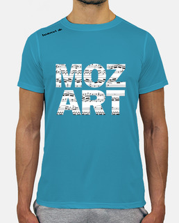 Mozart Sheet Music Blue Shirt