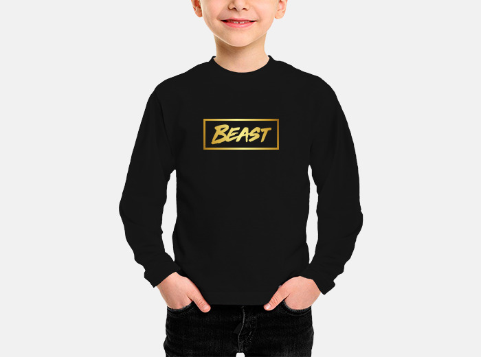 Gold mr hot sale beast hoodie