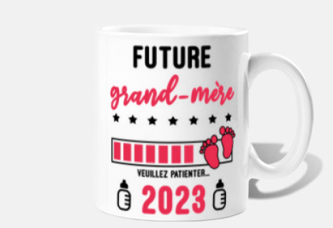 mug Future grand mere 2023 cadeau grossesse