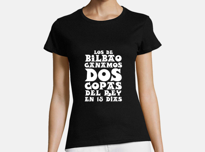 Camiseta negra algodon mujer sale