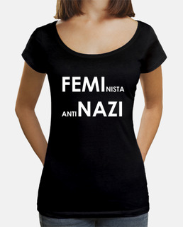 Mujer, cuello ancho  Loose Fit, negra