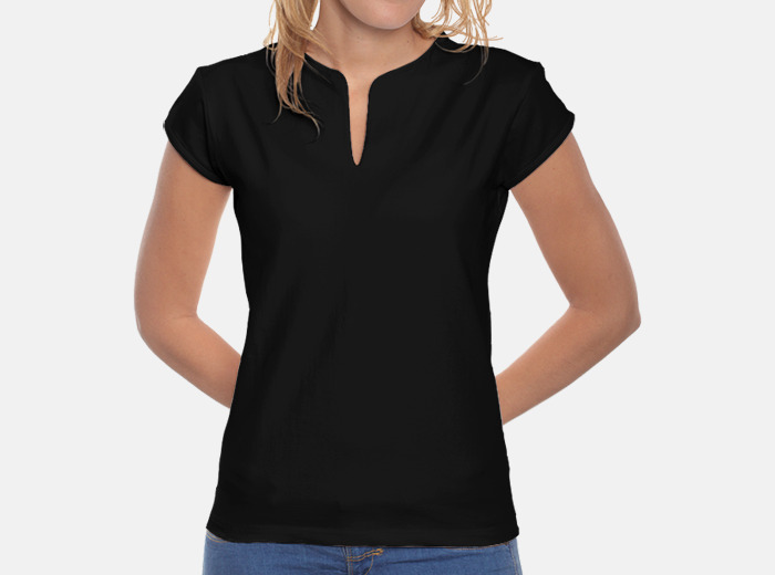 Playera cuello best sale mao mujer